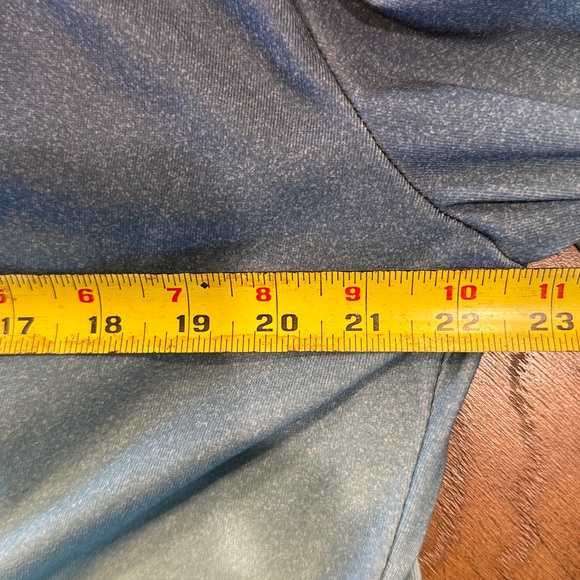 Gradient Blue Women's Hoodie - Picture 8 of 9